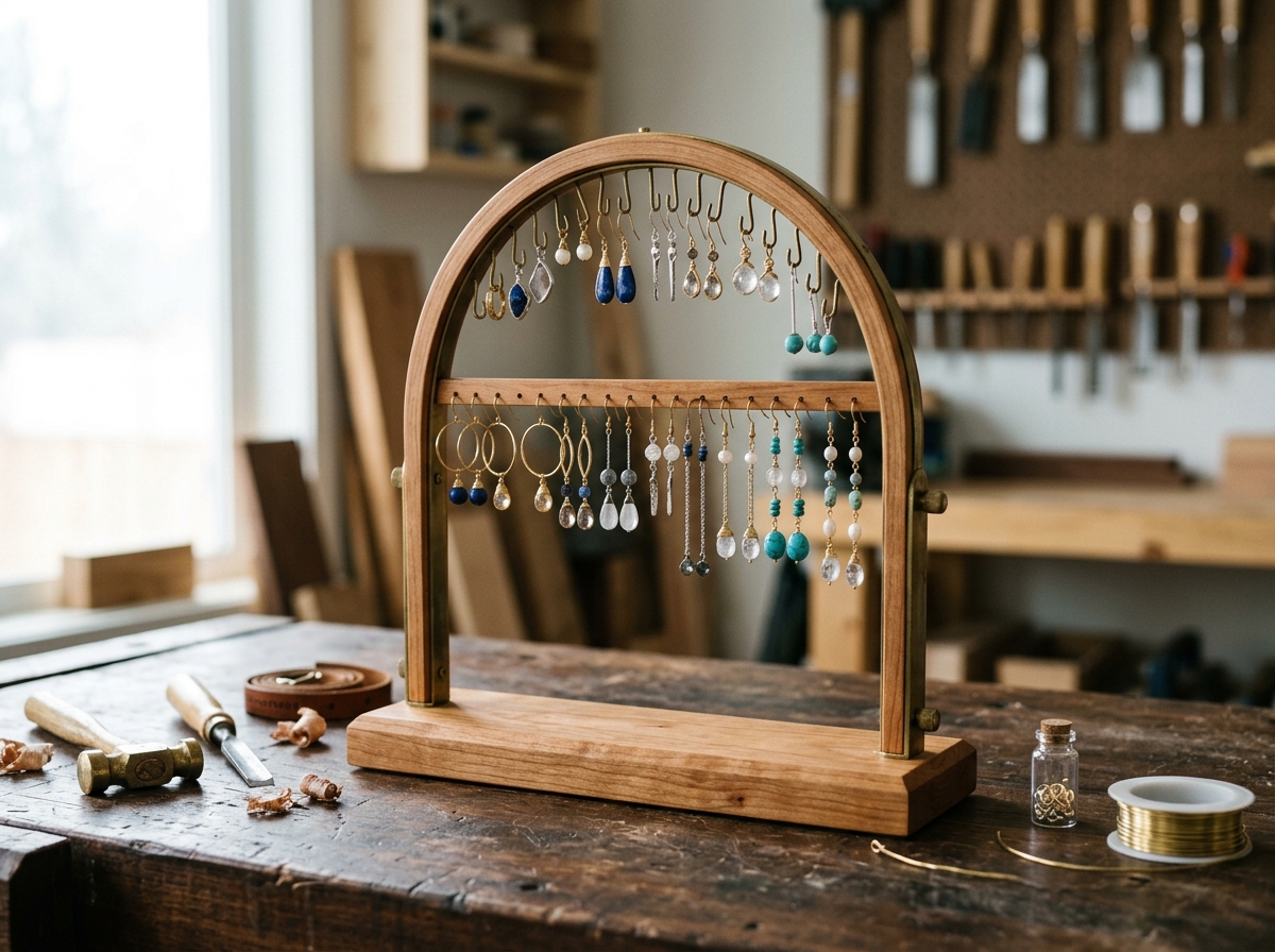 JessyNay's studio bench